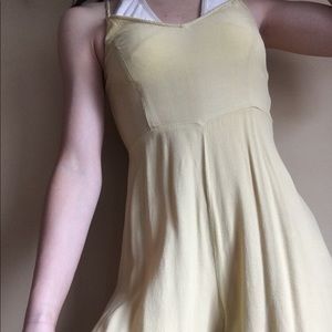 yellow romper